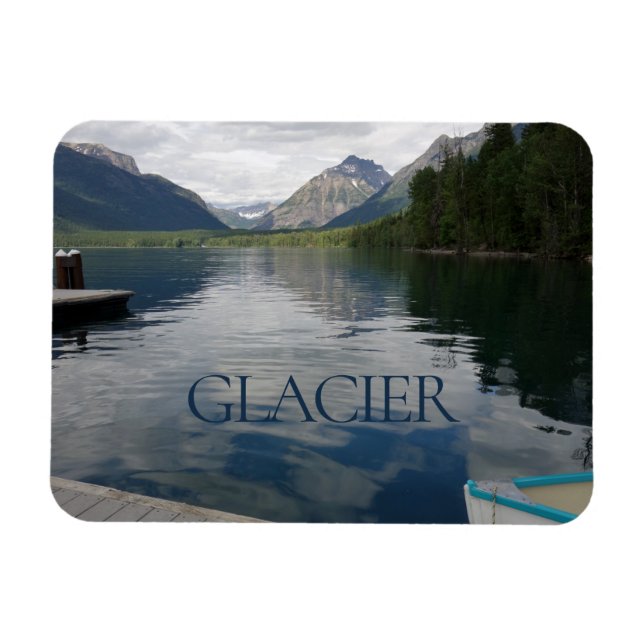 Glacier National Park Magnet (Horizontal)
