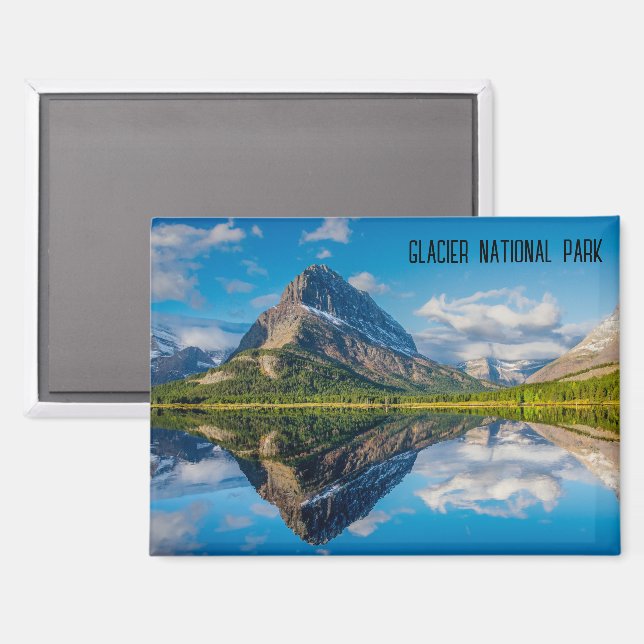 Glacier National Park Magnet (Front/Back)