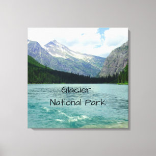 Glacier National Park Montana Canvas Print