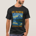 Glacier National Park Montana Hiking US Parks Star T-Shirt<br><div class="desc">Glacier National Park Montana Hiking US Parks Starry Night</div>