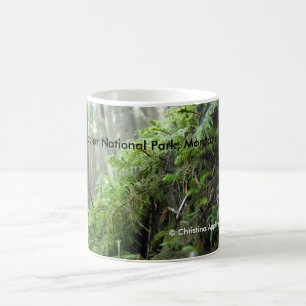 Glacier National Park, Montana Mossy Hillside Coffee Mug