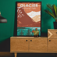 Glacier National Park Montana Vintage