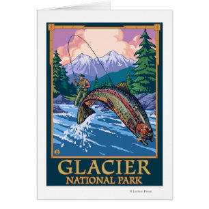 Glacier National Park, MontanaFly Fisherman #