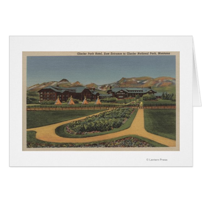 Glacier National Park, MT - Park Hotel East (Devant horizontal)