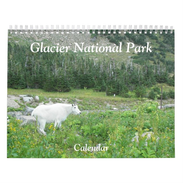 Glacier National Park Photographic Calendar (Cover)