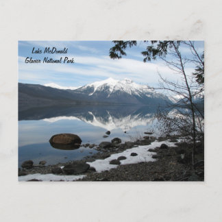 Glacier National Park Postcard