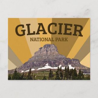Glacier National Park Postcard