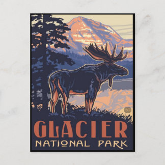 Glacier National Park Postcard