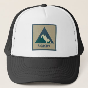 Glacier National Park Rustic Trucker Hat