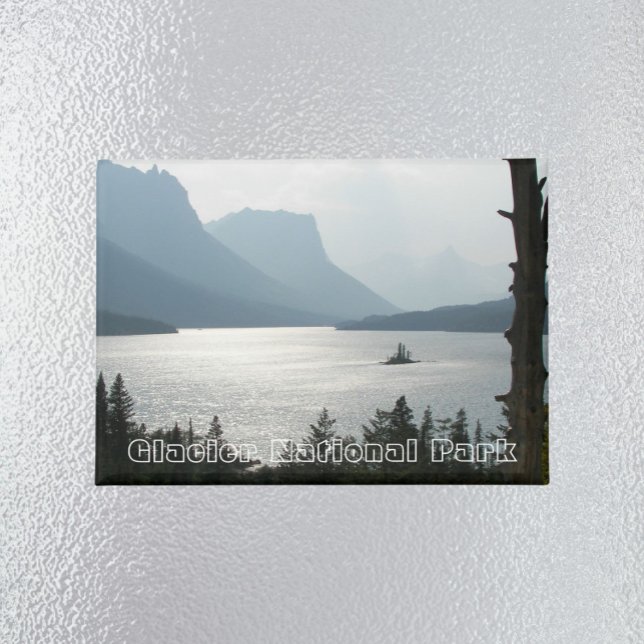 Glacier National Park Scenic Landscape Magnet (In Situ Fridge)