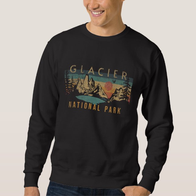 Glacier National Park Sweatshirt (Front)