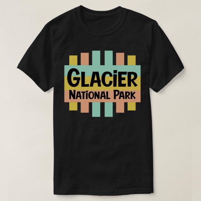 Glacier National Park T-Shirt (Design Front)