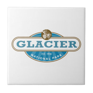 Glacier National Park Tile