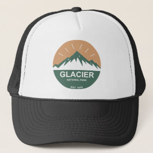 Glacier National Park Trucker Hat