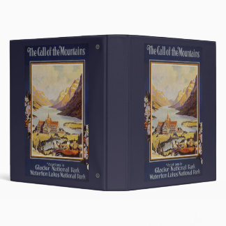 Glacier National Park Waterton Lakes Binder