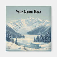 Glacier National Park Winter Lake McDonald