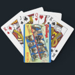 Glacier Park Greetings Postcard Playing Cards<br><div class="desc">Wonderful vintage postcard greetings from Glacier National Park repurposed!</div>