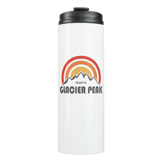 Glacier Peak, Washington Thermal Tumbler (Front)