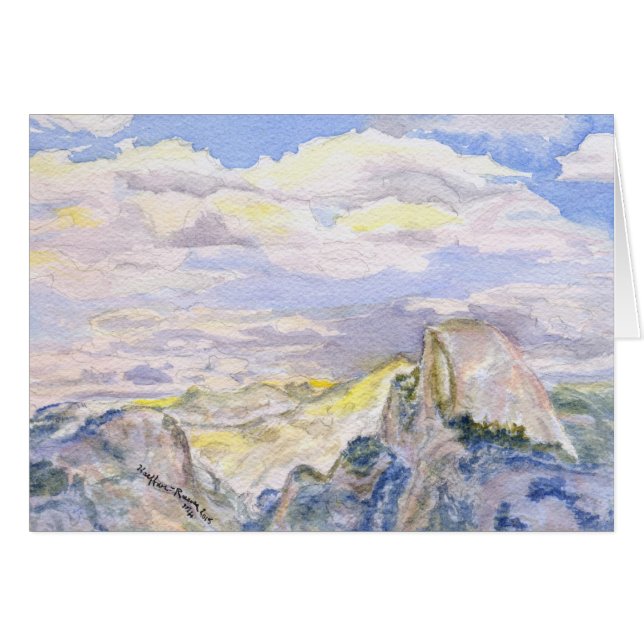 Glacier Point en hiver, parc national Yosemite (Devant horizontal)