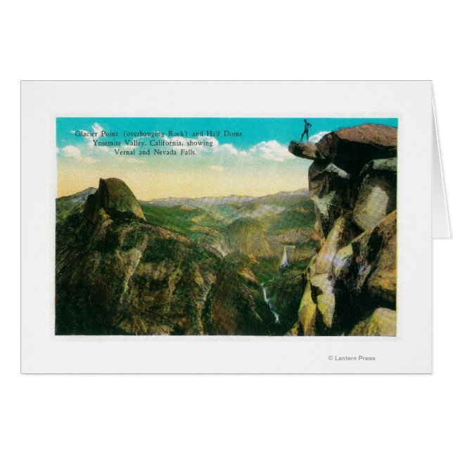 Glacier Point, Half Dome, and Yosemite Valley (Front Horizontal)