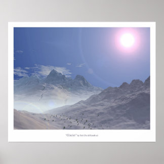 Glacier Poster