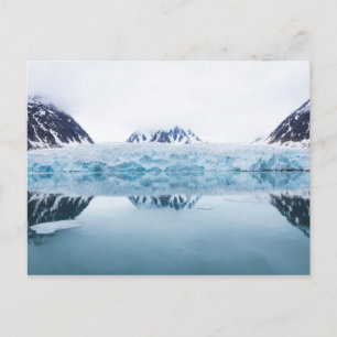 Glacier reflections, Norway Postcard