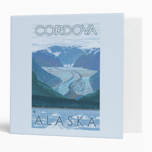 Glacier Scene - Cordova, Alaska Binder