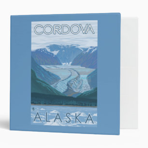 Glacier Scene - Cordova, Alaska Binder