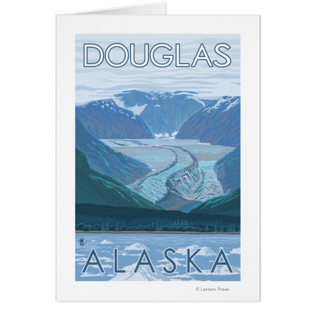 Glacier Scene - Douglas, Alaska (Front)