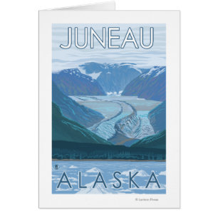 Glacier Scene - Juneau, Alaska