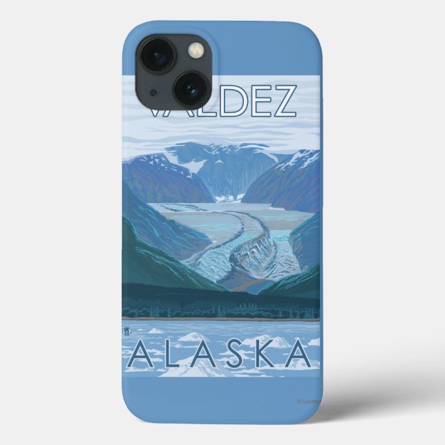 Glacier Scene - Valdez, Alaska Case-Mate iPhone Case (Back)