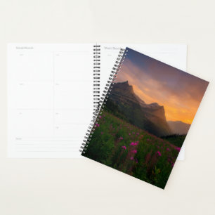 Glacier Wildflowers Planner