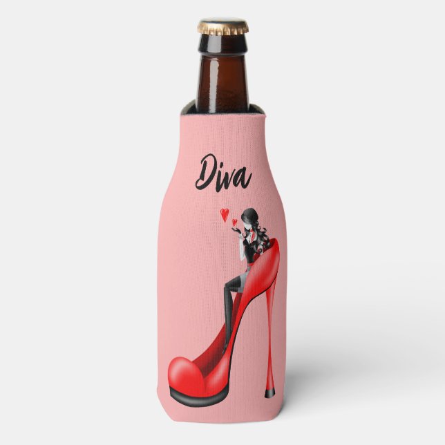 Glacière chic et fantaisie - Élégance tendance (Bottle Devant)