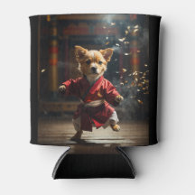 Glacière chiot rouge mignon Kung Fu
