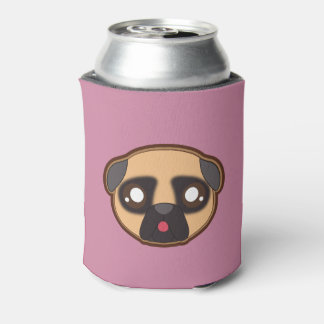 Glacière de bouteille de carlin amusant Kawaii