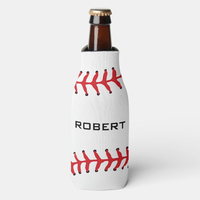 Glacière de bouteille de conception de base-ball (Bottle Devant)