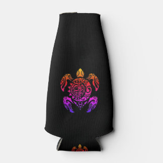 Glacière de bouteille de tortue tribale