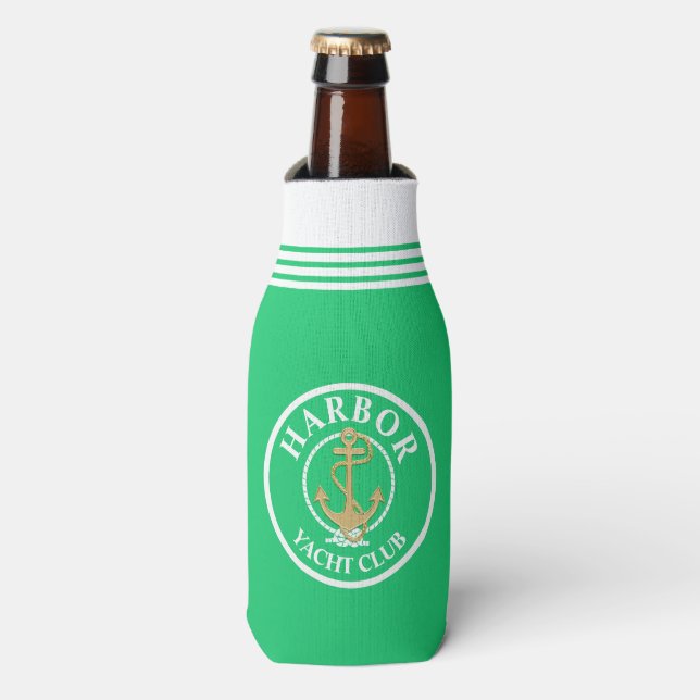 Glacière de bouteille marine vert clair (Bottle Devant)