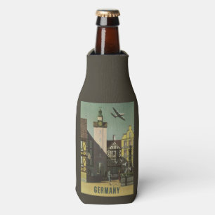 Glacière de bouteille personnalisée Vintage voyage