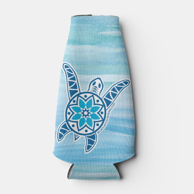 Glacière de la bouteille de croisiere de tortue bl (Devant)