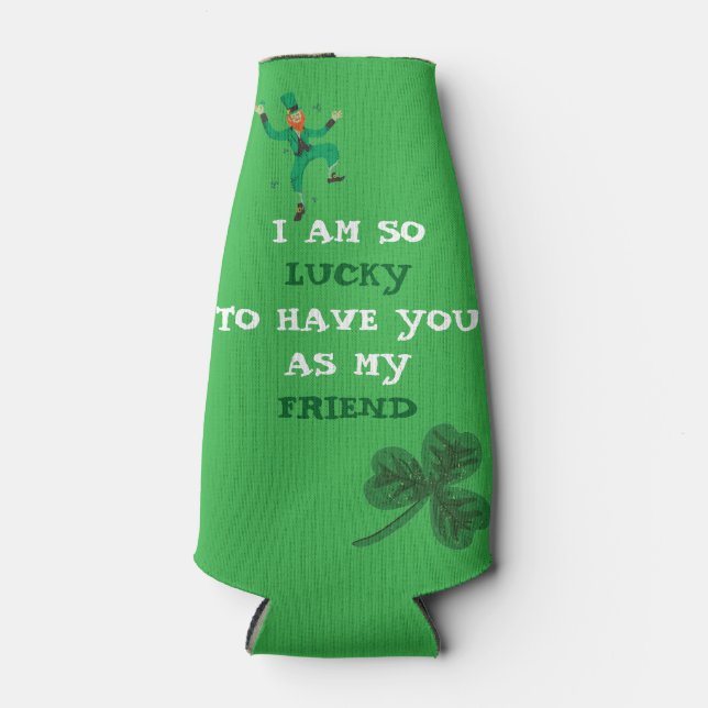 Glacière personnalisé de la Saint Patrick Green (Devant)