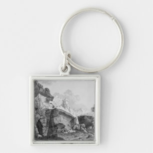 Glaciers of Grindelwald Keychain