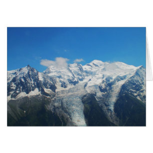 Glaciers sur Mont Blanc