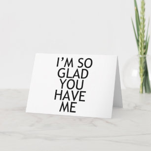 Glad Holiday Card