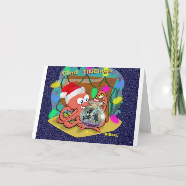 Glad Tide-ings Holiday Card (Front)