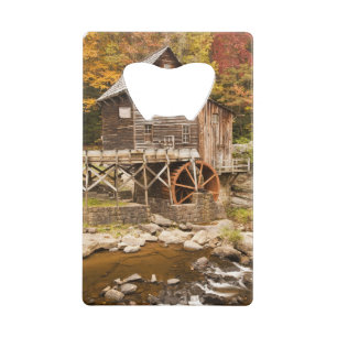 Glade Creek Grist Mill, Babcock State Park, 2 Wallet Bottle Opener