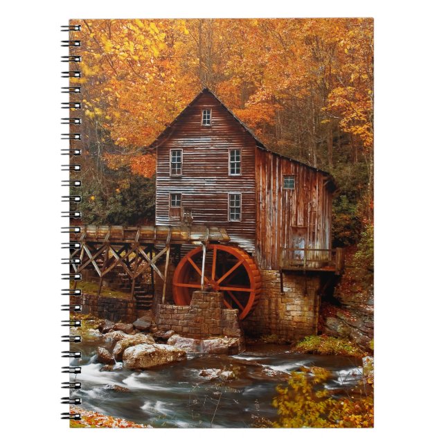 Glade Creek Grist Mill Notebook (Front)