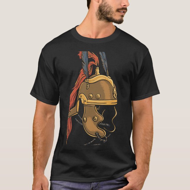 Gladiator helmet T-Shirt (Front)