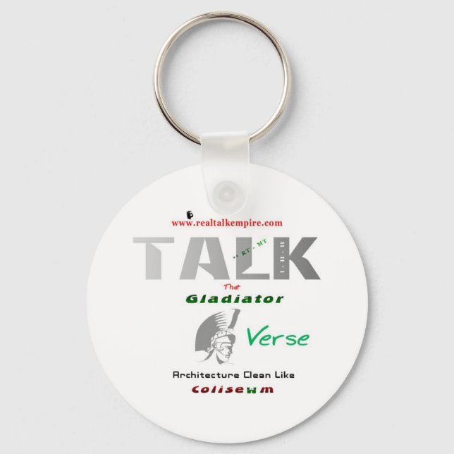 gladiator - key keychain (Front)