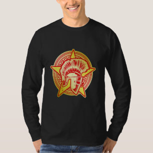 Gladiator Symbol Helmet Greek Warrior  Spartan Wor T-Shirt